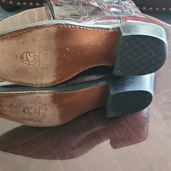 Mens Dragon Black Cherry Durango Cowboy Boots - Picture 6 of 6